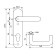 Hand on the bar Bulat 72.09NS AISI 304 Inox, for firefighters. stainless steel castles