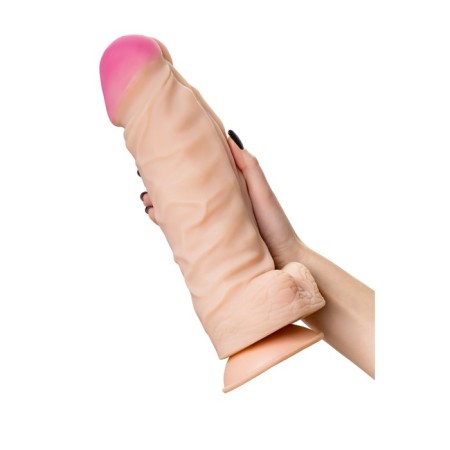 RealStick Brutal Kratos Fallomitator on the suction cup, 30 cm, NeoSkin, bodily color-8