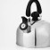 A kettle with a stainless steel whistle “Black Night”, 2 l, chrome -colored color