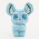 Soft toy "Nyasha", Blue color, 25 cm