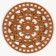 Donyshko for knitting Carved "Mandala", circle 15 cm, HDF 3 mm
