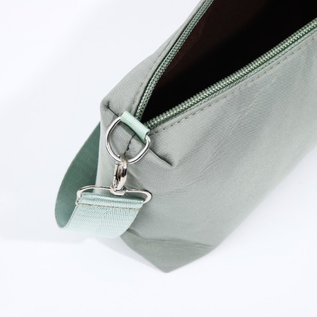 Bag Cross-Bodi with a zipper, mint color-8