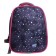 School backpack 38 x 30 x 16 cm, ergonomic back, stavia "cat + peas", gray