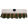 Street wooden brush, coconut and plastic bristles, mix