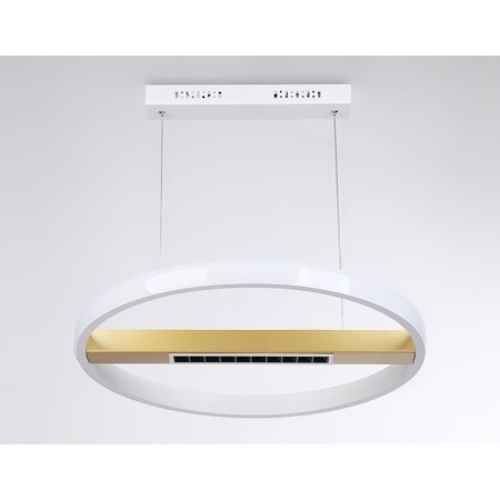 LED LED suspension with Ambrella Light, Linetech, FL51488, LED, 62 W, ​​4650LUM, 3000-6400K, gold, gold-4