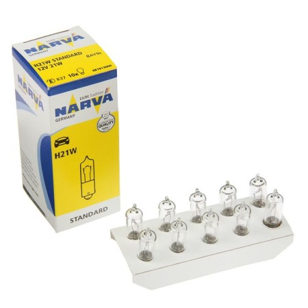 Car lamp NARVA, H21W, 12 V, 21 W, (BAY9S)-1