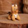 Souvenir "Dog", 3.5 × 4 × 5.5 cm, Kargopol toy, mix