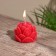 Candle "Lotus" 5x5x6 cm, soy wax