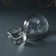 Souvenir glass ball "Butterflies" d = 6 cm