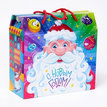 Gift box New Year's fiesta meter 23 x 10 x 22 cm-1