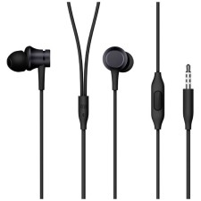 Headphones Xiaomi Mi In-Ear Basic ZBW4354TY, vacuum, microphone, 93 dB, 3.5 mm, 1.25 m, black