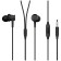 Headphones Xiaomi Mi In-Ear Basic ZBW4354TY, vacuum, microphone, 93 dB, 3.5 mm, 1.25 m, black