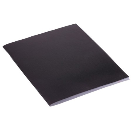 Notebook of 48 sheets in a cage, Metallic "black", boumvinyl cover, offset unit-1