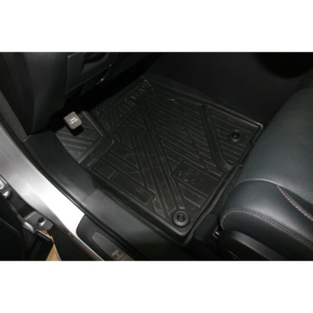 3D mats in the Toyota Highlander salon, 2014-2016, 5 pcs. (polyurethane)-1