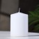 Candle - Aromatic "White Lilia" cylinder, 5.6x8 cm