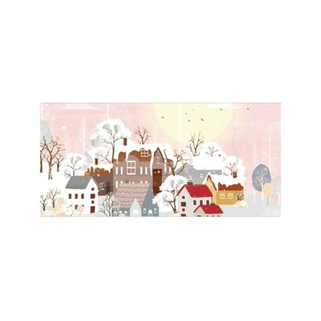Basket for toys "Morning at Christmas, size 35x50 cm-1