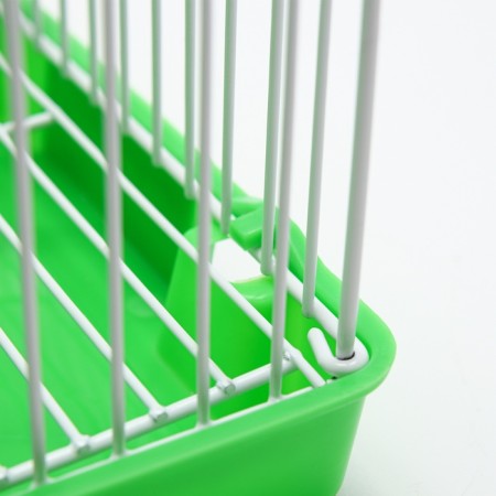 A cage for rodents equipped RT-2Q, 22 x 16 x 20 cm, green (packing 30 pcs)-7