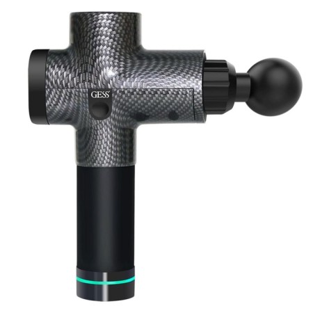 Gess-877 massage, percussion, 24 watts, 6 modes, 6 nozzles, 1400-2800 beats/min, black