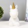 Nightnik "Unicorn in Gold" LED from batteries with a white-gold 9.5x14x20 cm Risalux