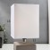 HELP lamp 16376/1 E27 40W white-gray 16x16x29 cm Risalux