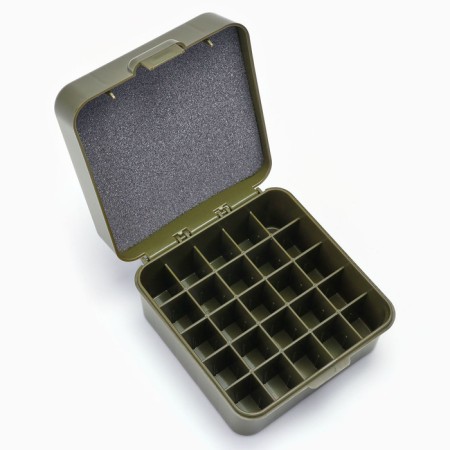 Case moisture -proof "Hunter" under the cartridge 12 feces, 25 pcs, olive-1