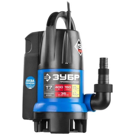 Drainage pump "bison" NPG-T7-400, 400 watts, 150 l/min, pressure 5 m