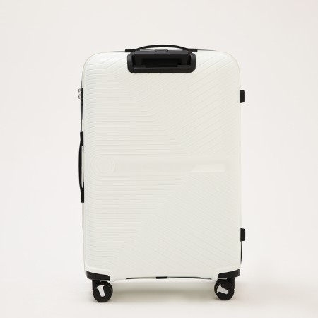 Big suitcase 28 ", lightning department, code castle, 4 wheels, white color-5