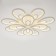 Causteen with PDU 71106/12WT LED 384W 3000-6000K Dimmer white 78x78x13 cm Bayerlux