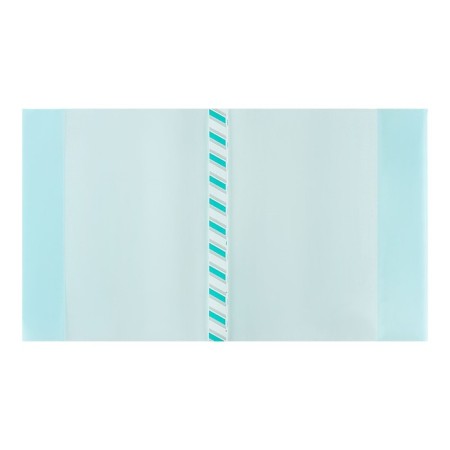Set of covers PE 5 pieces, 305 x 500 mm, 200 μm, for textbooks A4+, universal, with bookmarks, mix-6