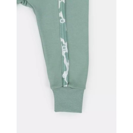 Details for children with closed legs Rant Milk-Aholic, height 56 ​​cm, green color-4