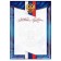 Certificate of honor with the Russian Federation symbols, blue, 157 g/sq.m