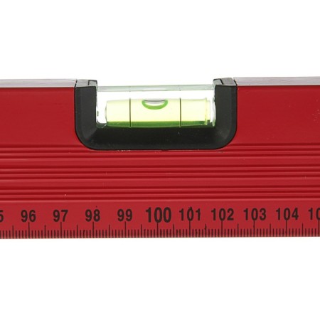 Matrix level, 200 cm, aluminum, 3 eyes, red, ruler-2