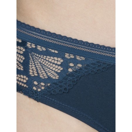 Female cowards, size 44, dark blue color-1