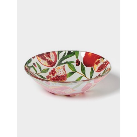 Granat Dolyana salad bowl, d = 11.5 cm, glass, drawing-1