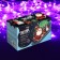 Garland “thread” 20 m, IP20, transparent thread, 200 LED, purple glow, 8 modes, 220 V