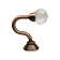 The hook for the curtains "tundra" ks007, one -rod, color copper