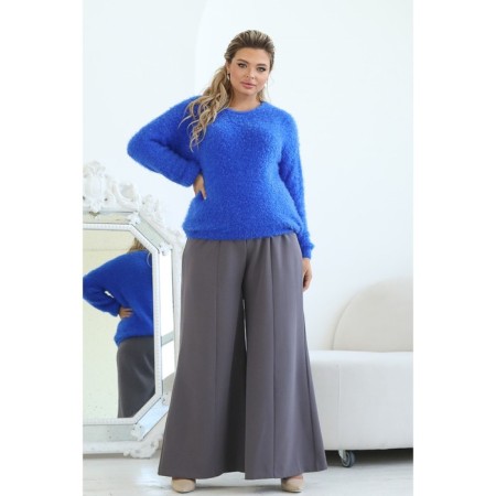 Female jumper, size 52, blue color-8