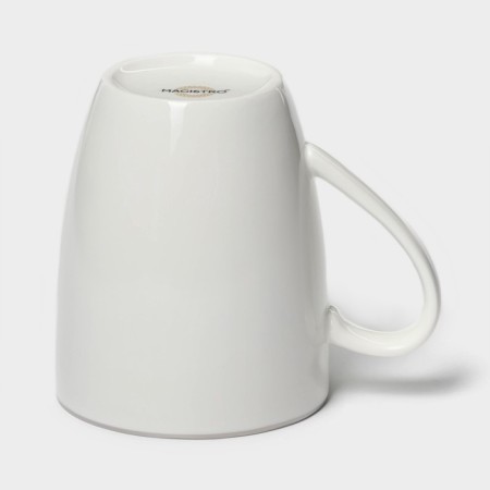 Porcelain mug Magistro La Perle, 350 ml, white color-2