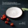 Ceramic dinner “temptation”, d = 22 cm, beige color