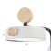 Sconces with a switch on the wire "Pianty" LED 12W 4000k white 15x26x16cm