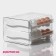 Container for storage of ovice shares, 40 cells, 27 × 22 × 16 cm, white color