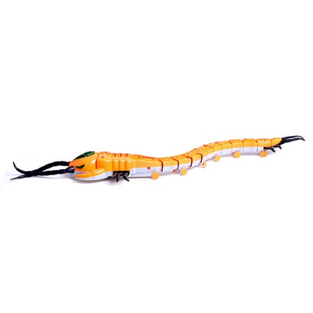 The animal "Multiple", light effects, works from batteries, 11 parts, color orange color-2