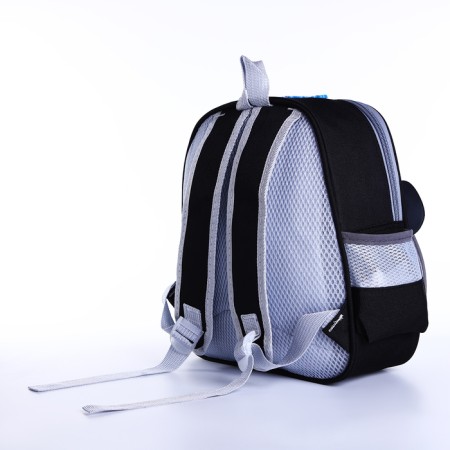 Baby backpack on lightning, 3 outer pockets, black color-2