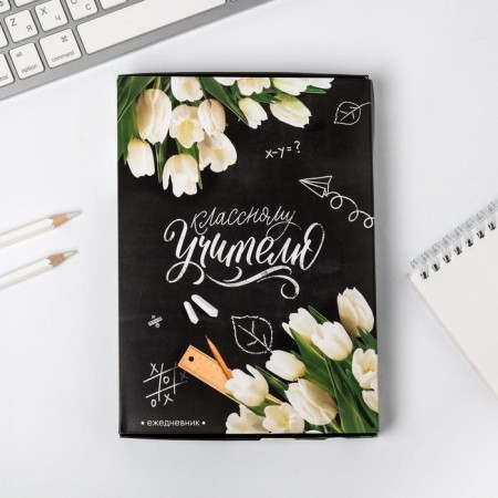 Diary in a gift box "Class teacher", A5 format, 80 sheets-1