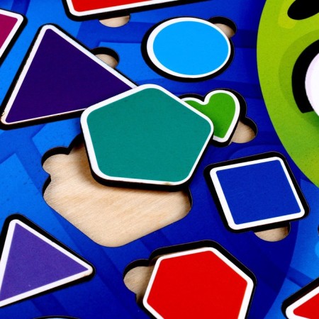Developing toy "Learning forms and colors with a turtle"-4