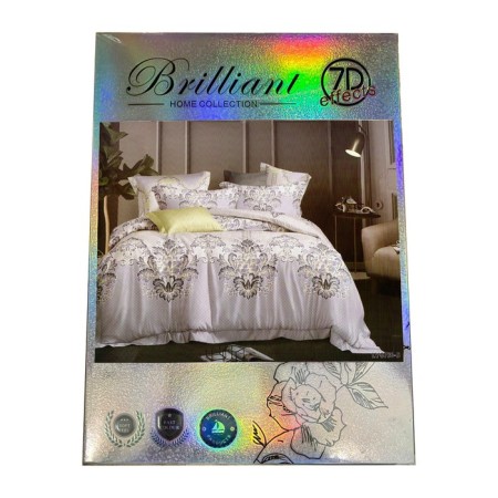 Brilliant bed linen, 175x210, 175x210, 70x70cm 2 pcs, microfiber, 100% polyester, 65 g/m-3