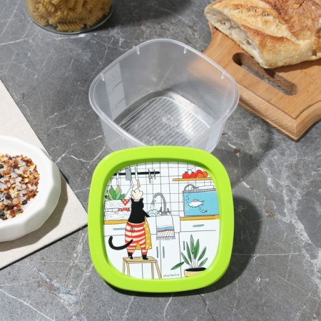A set of containers "Home comfort", 4 pcs: 230 ml, 500 ml, 900 ml, 1550 ml-11
