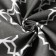 Tristan's swing pillow, diameter 115 cm, black color