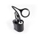 Highway LED lamp with a built -in battery and ambrella Light, Desk, De562, LED, 4200K, 4200K, Black Clean.