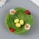 Easter decor "Three eggs in a nest" 10x10x3 cm